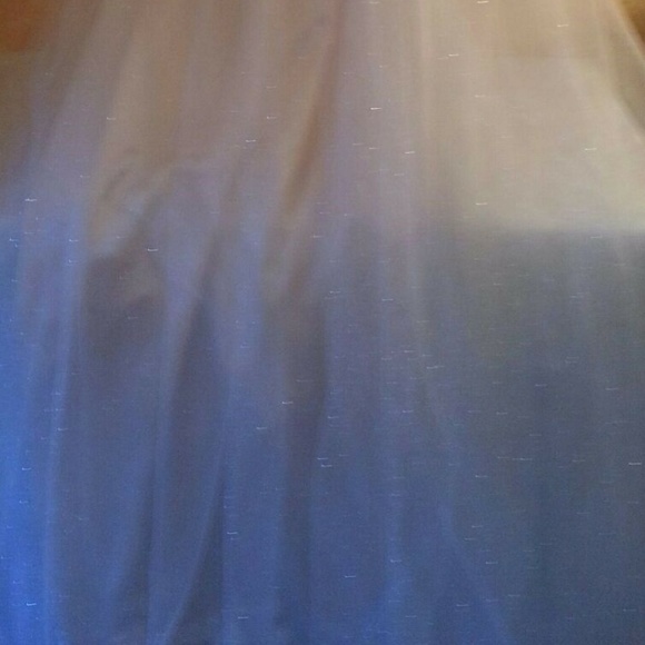 Lady Rose Ivory Lace Tulle  Backless Ballgown - Picture 2 of 8
